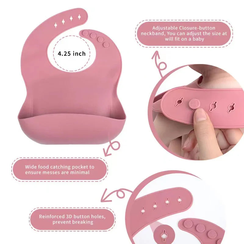 6 Piece Silicone Weaning Sets